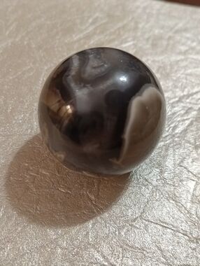 Polished Volcano Agate Decorative Sphere - Home Accents Crystal
